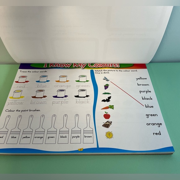 Canadian Curriculum Press Reading Math & More Workbook, Kindergarten Workbook - Picture 10 of 10